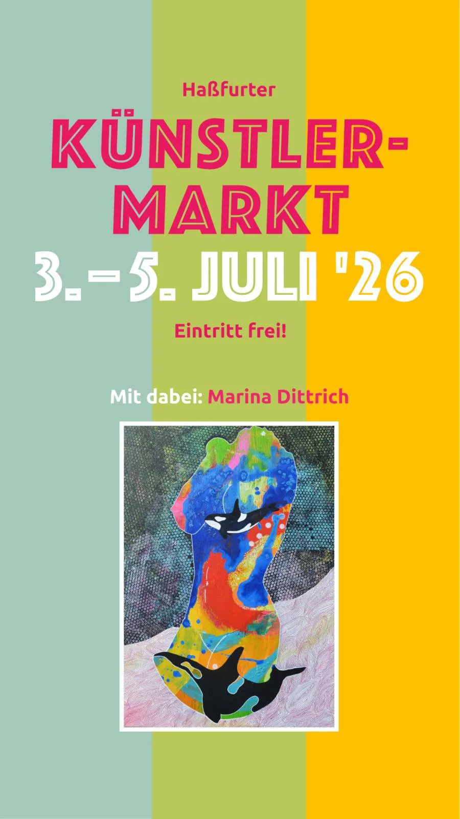 Haßfurter Künstler-Markt 2026 mit Marina Dittrich